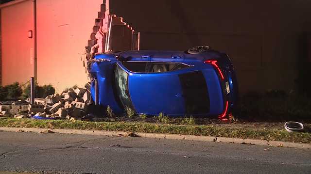 Driver arrested, no injuries reported after car slams into side of Oakley store