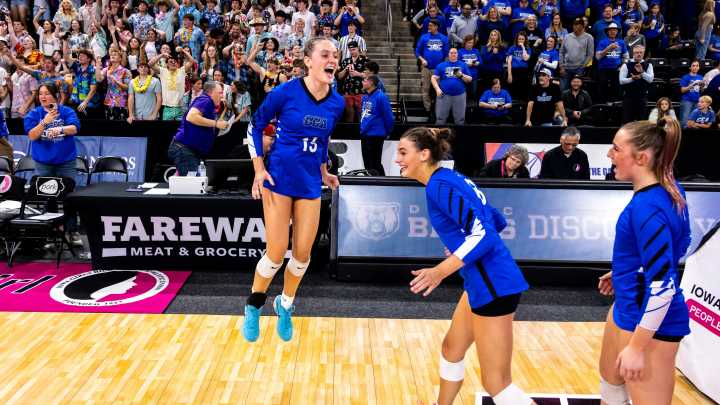 CCA tops Sergeant Bluff-Luton in Iowa HS volleyball state quarterfinal