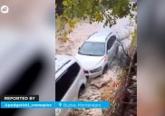 Video: las calles de Budva (Montenegro) se convierten en ríos tras las lluvias torrenciales