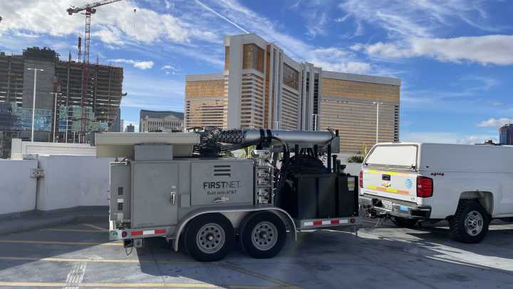 FirstNet revs up to support public safety at the Las Vegas race