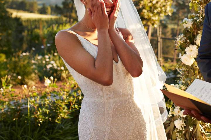 Bride Is Shocked After She Discovers Stranger in Her Wedding Photos