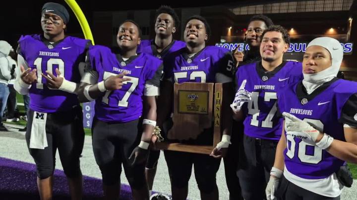 Brownsburg builds momentum on and off the field ahead of State Championship run
