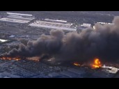 Video shows moment UPS plane crashes in Kentucky, killing at least 9 people