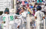 South Africa beat India by 30 runs in Kolkata Test, take 1