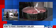 Making a Cranberry Salad with Chef James Taylor