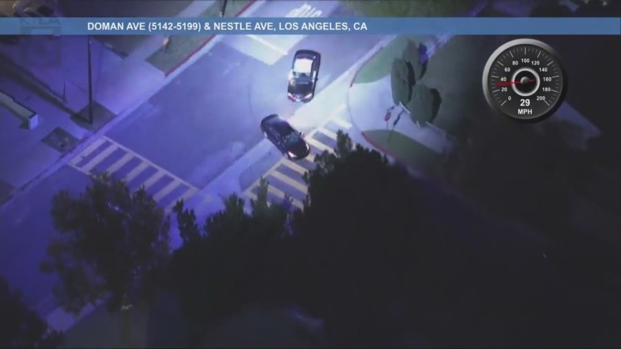 3 in custody after dangerous CHP pursuit in San Fernando Valley