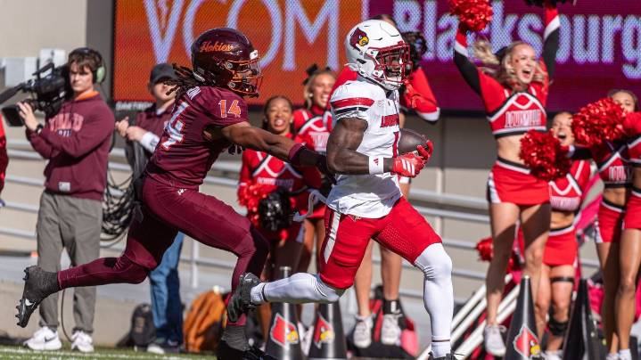 Isaac Brown and Keyjuan Brown help No. 16 Louisville rush past Virginia Tech in 28