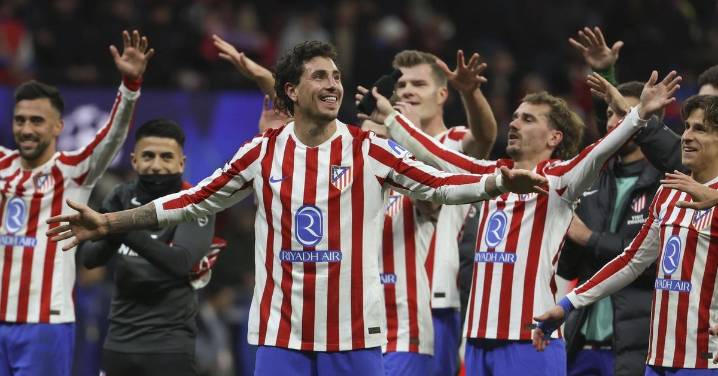 Las fotos del Atlético de Madrid