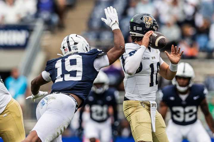 Penn State defensive end Chaz Coleman will be a ‘game-time decision’ for Rutgers matchup