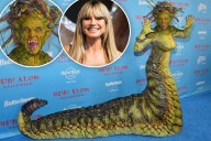 Heidi Klum unveils wild Medusa costume at her Halloween 2025 party in NYC