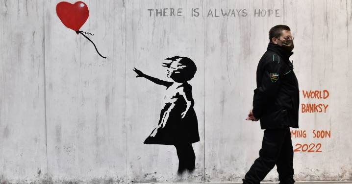 Man jailed for stealing Banksy's 'Girl with Balloon' print in smash