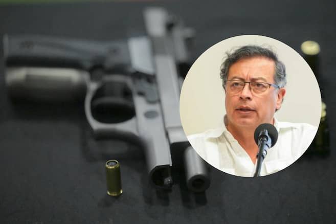 Petro afirmó que más de 62 mil armas de empresas de seguridad estarían en manos de bandas criminales