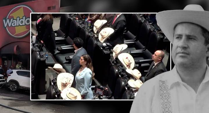 Diputados realizan minuto de silencio en memoria del alcalde de Uruapan, Carlos Manzo y fallecidos por incendio en Hermosillo, Sonora