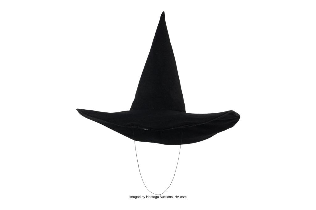 Black hat worn by the Wicked Witch in 'The Wizard of Oz' up for auction