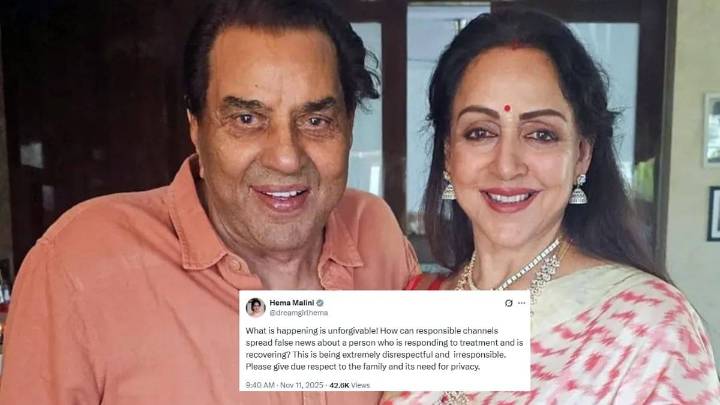 Hema Malini Lambasts Misinformation About Dharmendra's Death Entertainment News