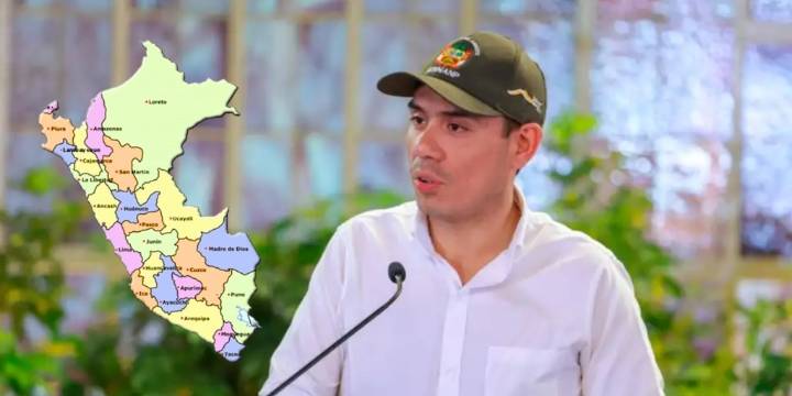 José Jerí decretará estado de emergencia en las 28 provincias peruanas que limitan con Colombia, Chile, Brasil, Bolivia y Ecuador