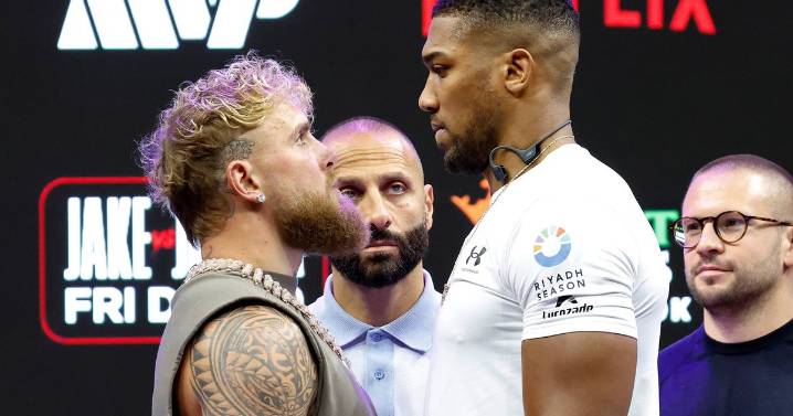 Jake Paul reveals strict training plan for Anthony Joshua showdown