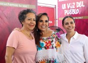 Escuchan Ana Paty Peralta y Mara Lezama ‘La Voz del Pueblo’ en audiencias públicas