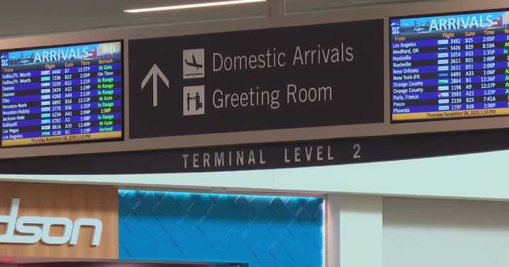 Check real-time SLC flight delays/cancellations during air traffic 'slowdown'