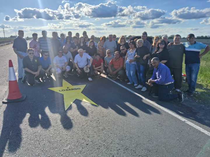 Cinco nuevas Estrellas Amarillas pintadas y son 190 en Olavarría