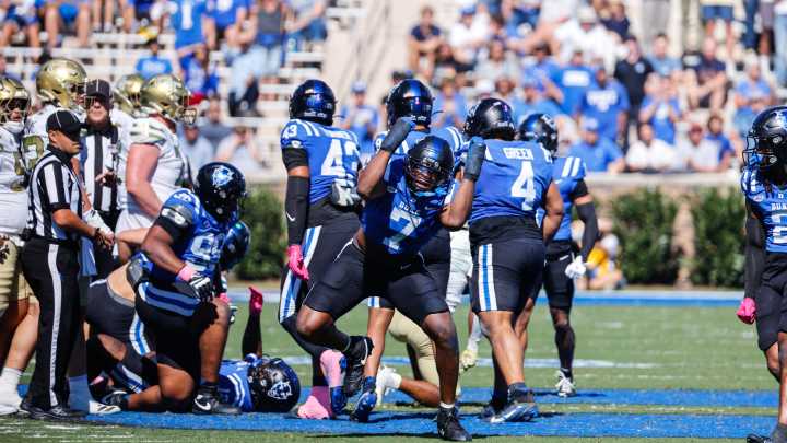 How Duke football scored in PFF grades in loss to Connecticut