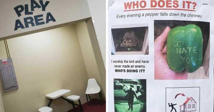 “Only One Cig Per Kid”: 42 Of The Weirdest Pictures Seen On ‘Cursed Aesthetic’ (New Pics)