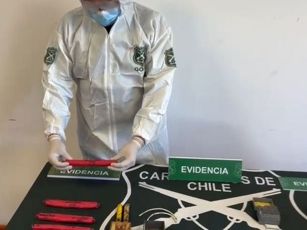 Pareja de Calama vendía explosivos a través de redes sociales