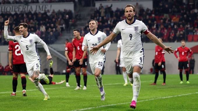 0-2. Inglaterra completa el pleno de victorias con dos goles de Kane