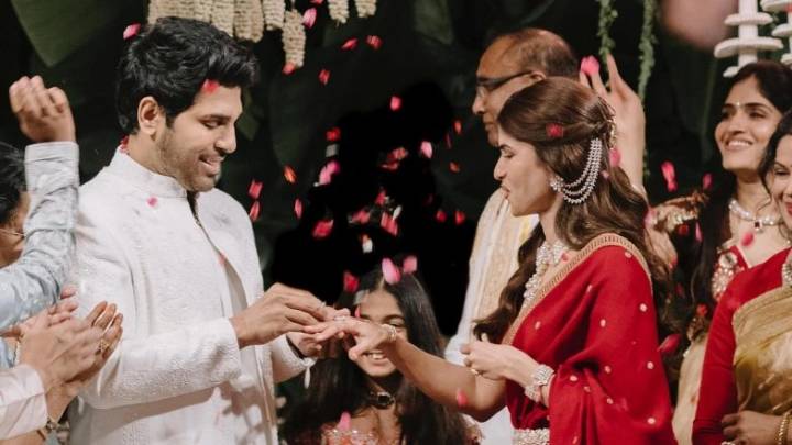 South Allu Sirish Gets Engaged to the ‘Love of His Life’ Nayanika, Shares Dreamy Pictures From Intimate Ceremony