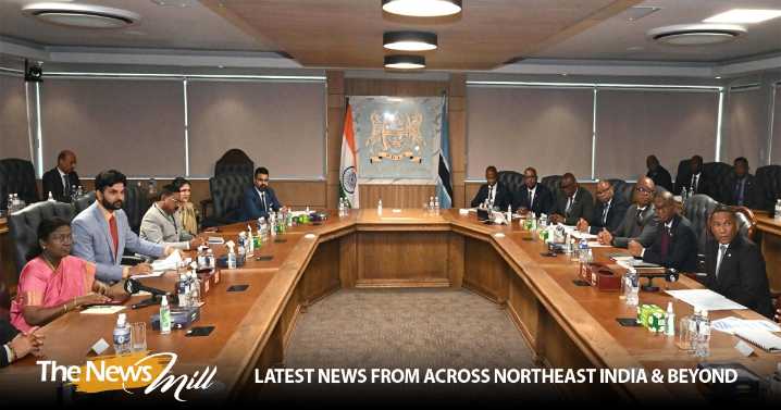 Botswana President Duma Boko hails President Murmu’s “historic state visit” as testament to deepening India