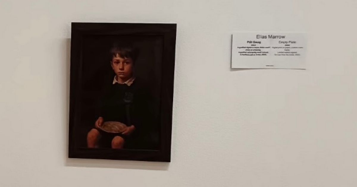 Stealth artist sneaks AI portrait into museum saying 'I'm not asking permission'