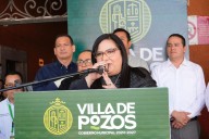 LA RECONSTRUCCIÓN DE VILLA DE POZOS CONTINÚA: PATY ARADILLAS