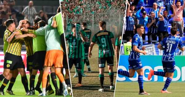 Godoy Cruz, Aldosivi y San Martín de San Juan definen quién desciende de Primera