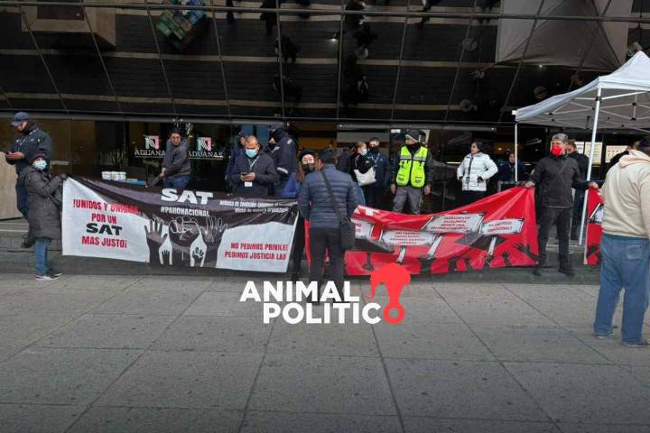 Paro en el SAT: trabajadores protestan nuevamente en varias oficinas; estas son sus demandas