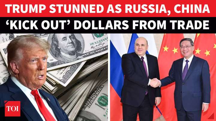 Putin, Xi’s De-dollarisation STUNS Trump; Russia, China Embrace Ruble, Yuan