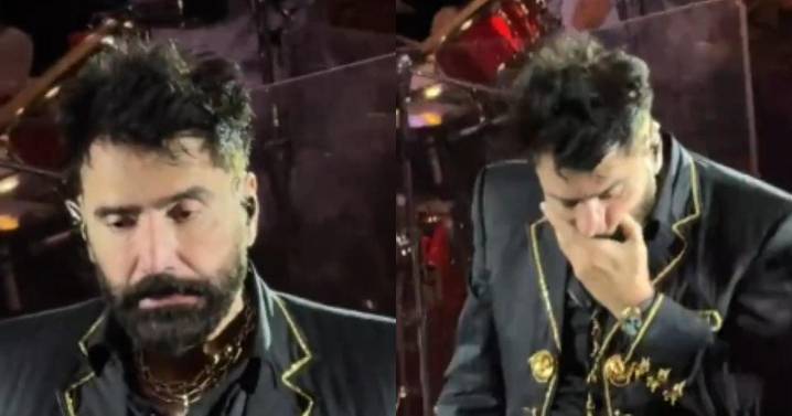 ¿Qué le pasó a Alejandro Fernández? Video lo muestra confundido durante presentación