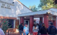La Humada: Trabajadores municipales siguen sin cobrar y se manifestaron