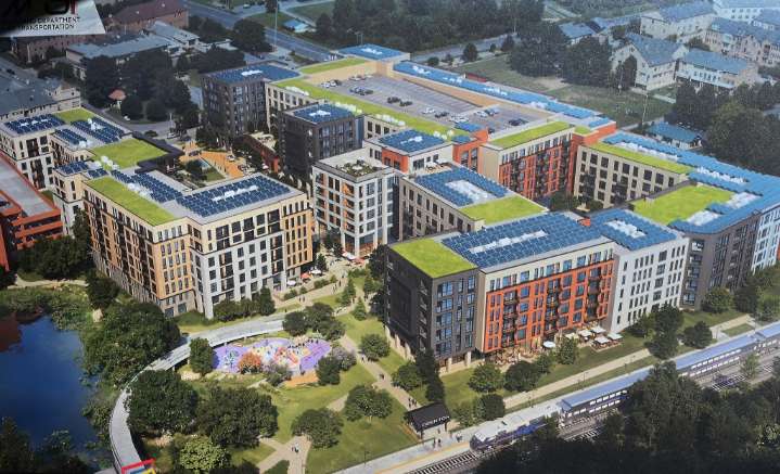 Over 500 new homes, retail to come to Odenton MARC Station