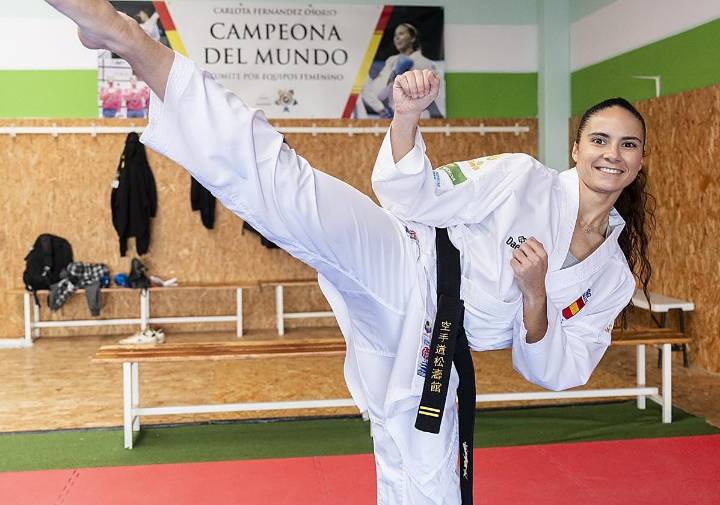 Carlota Fernández regresa al tatami