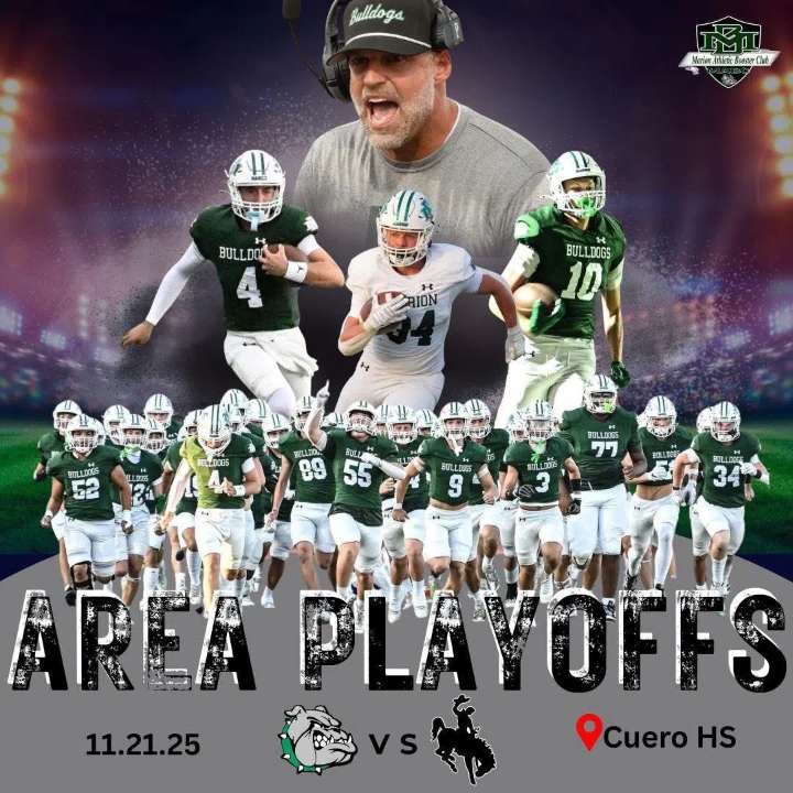 Marion to face Edna in area playoff on KWED tonight