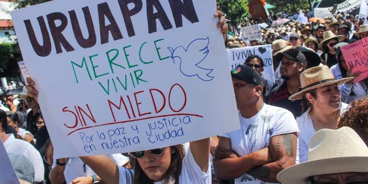 Dan 15 recomendaciones a la presidenta Claudia Sheinbaum en materia de seguridad para Michoacán