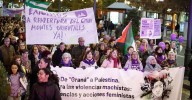 "De Graná a Palestina": unas 1.600 personas claman contra la violencia de género en Granada