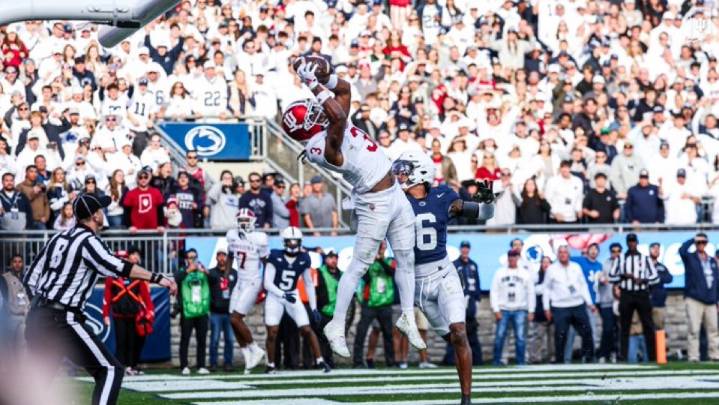 No. 2 Indiana Stays Unbeaten After Wild Finish at Penn State