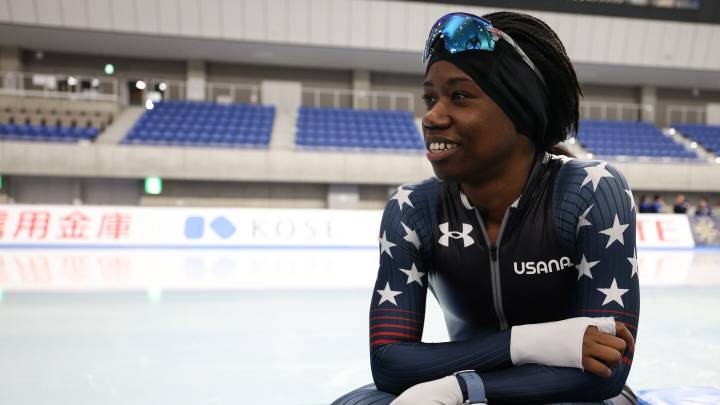 How Olympic gold medalist Erin Jackson is investing in the next generation
