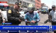 Las Victoria: Despliegan operativo de control de identidad