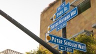 Peter Seidler Way street sign unveiled at Petco Park in honor of former San Diego Padres owner