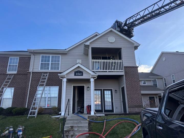 3 families displaced by Bargersville apartment fire