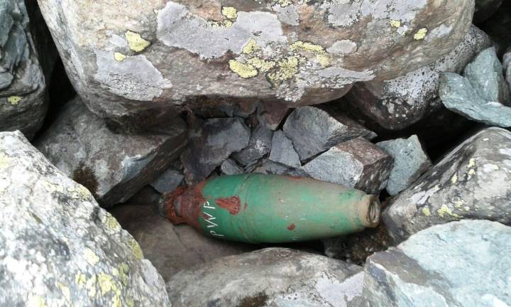 Jammu Kashmir: Forces Recover, Destroy Rusted Shell at LoC
