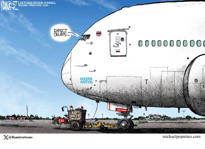CARTOON: Grounded | Michael Ramirez