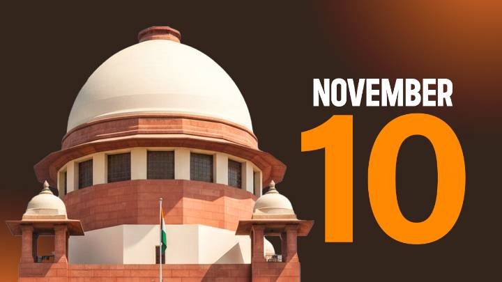 Supreme Court Daily Round-Up : November 10, 2025